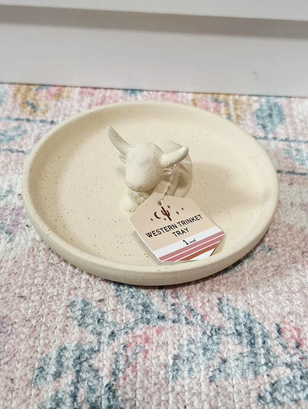 Target Bullseye Playground 2026 Western Trinket Tray - Cow